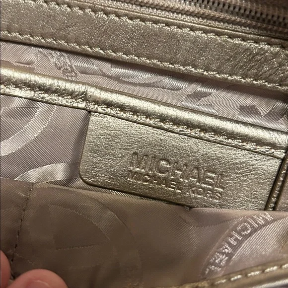 MICHAEL Michael Kors Metallic Shoulder Bag - Picture 6 of 16